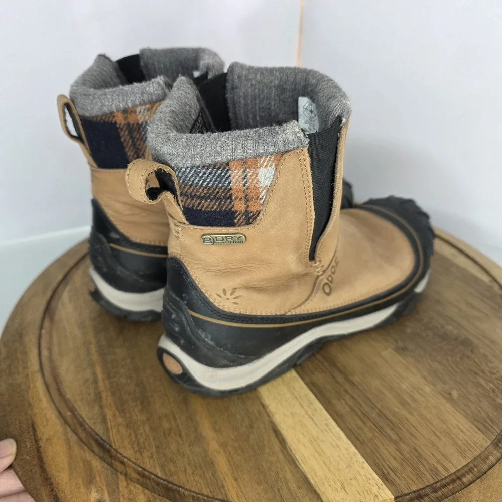 Sapphire 7in Pull-On Insulated Waterproof Women Sz‎ 7 Chipmunk Rain Winter Boot